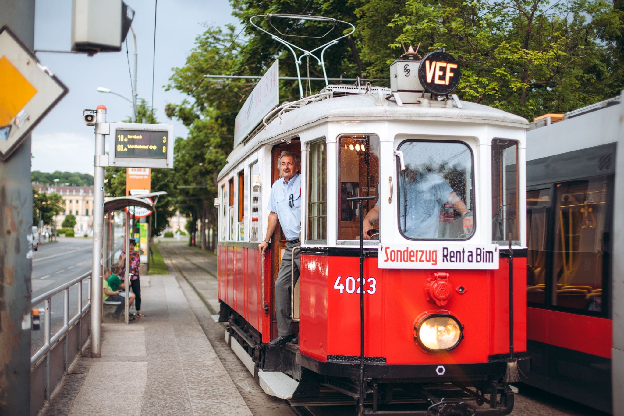 Straßenbahn-Quiz beim Rudolfstanz