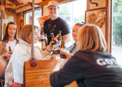 Quiz in der Straßenbahn!