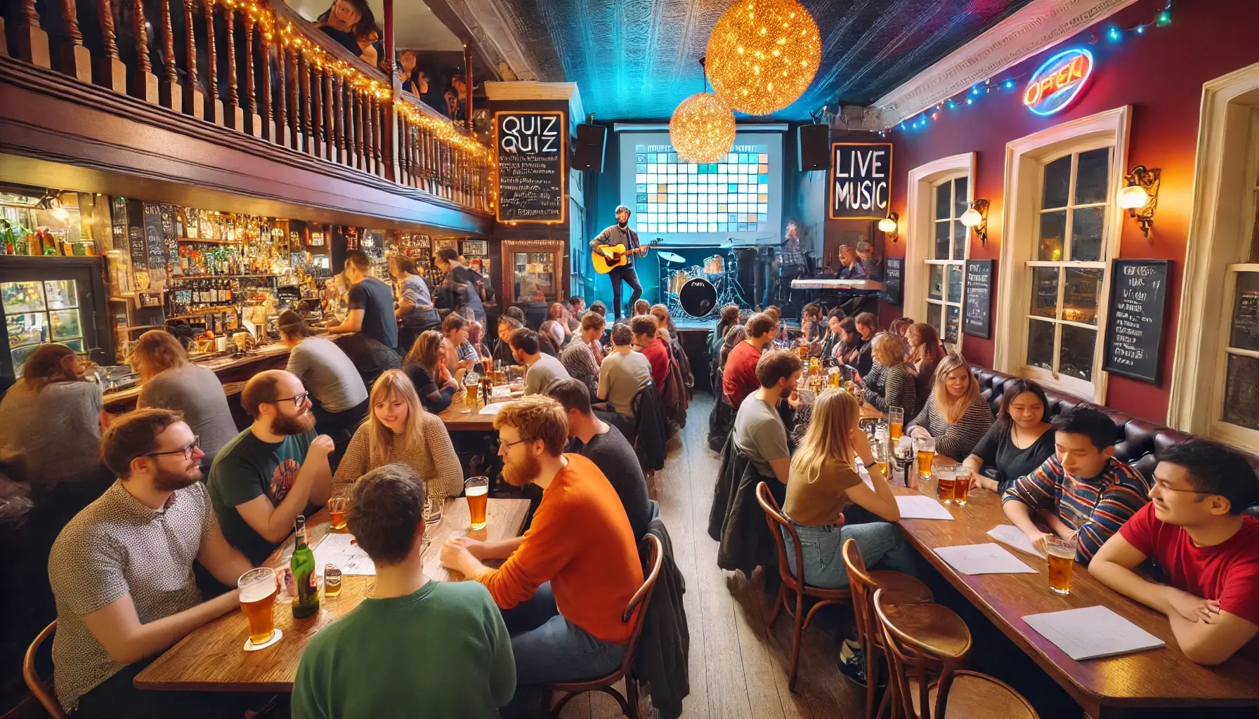 Quiz mit Live Musik