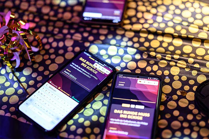 Kwizkid App auf Handy